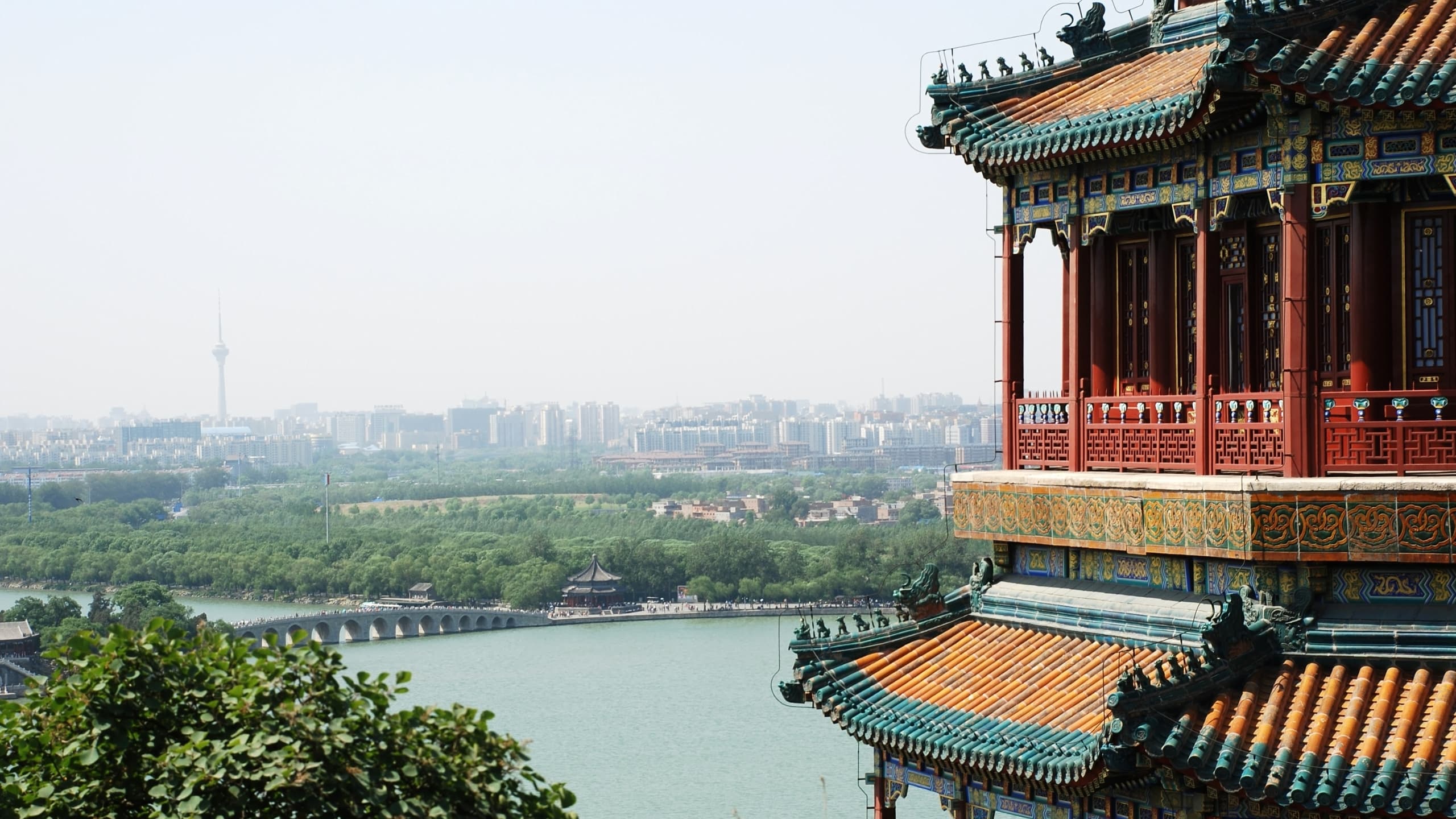 Beijing Summer Palace Side View