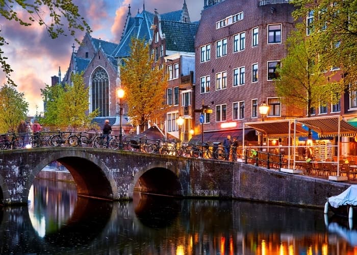 Amsterdam Bridge Lights