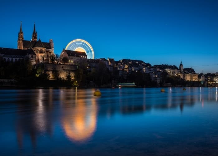 Basel Night View