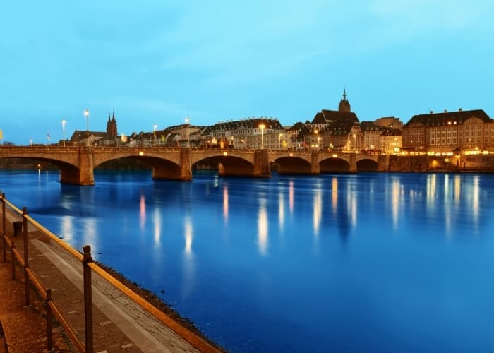 Basel River Bridge