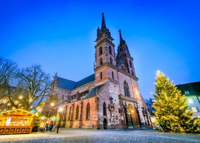 Basel Christmas Cathedral
