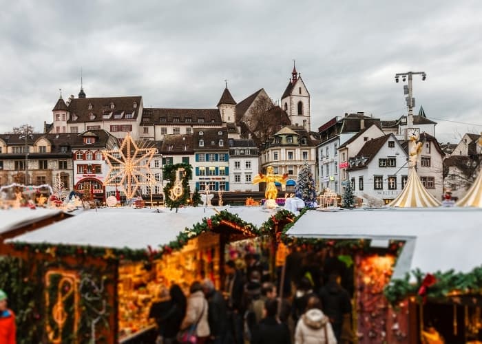 Basel Christmas Market Stores