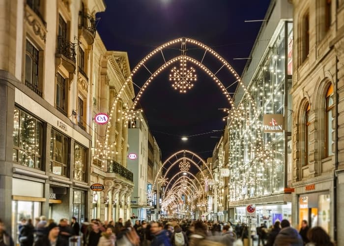 Basel Christmas Overhead