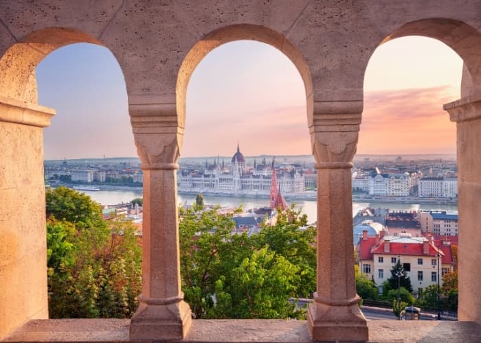 Budapest Castle City View