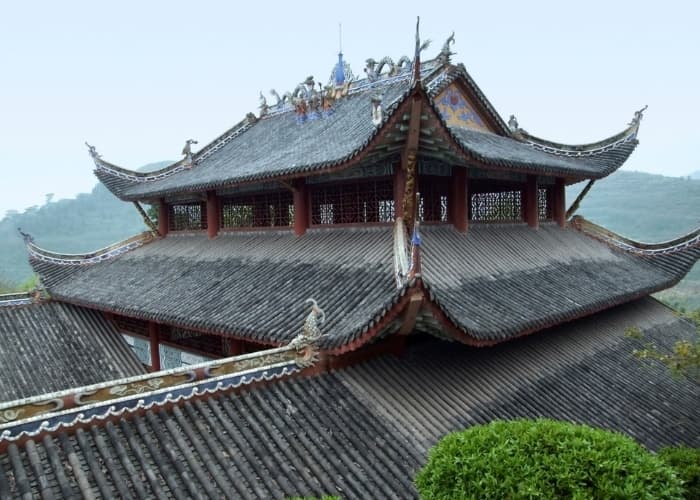 Fengdu Ghost City Overhead