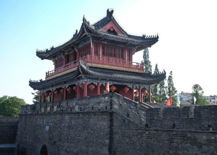 Jingzhou Wall Structure Daytime