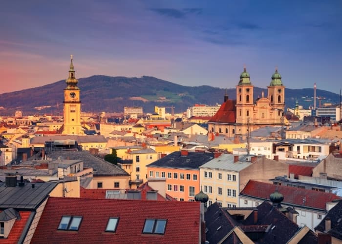 Linz Overhead View