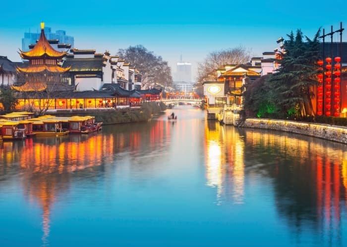 Nanjing Dusk Lights