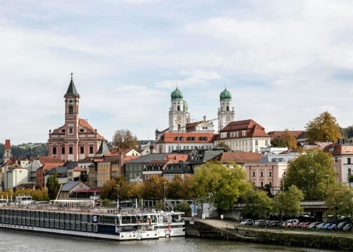 Passau Daytime Skyline