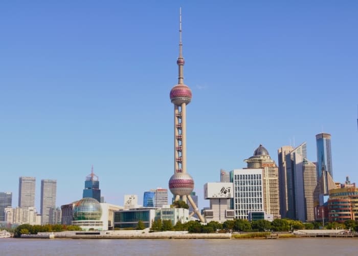 Shanghai Skyline Daytime