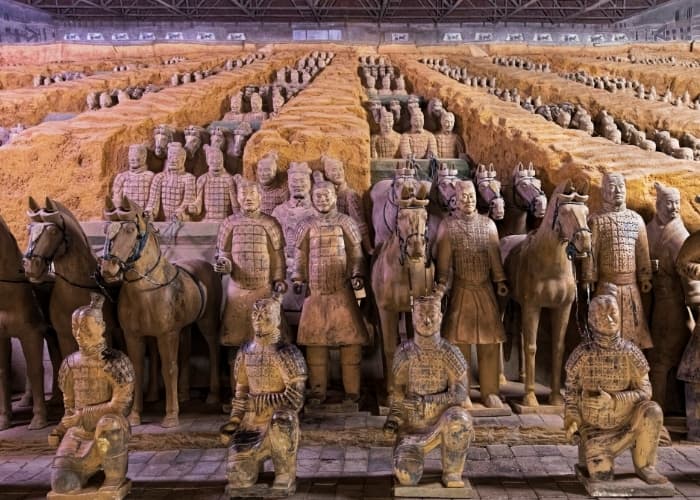 Terracotta Warrors Front View