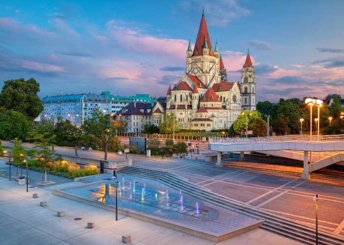 Vienna At Dusk