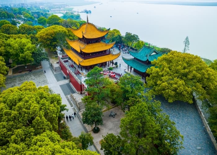 Yueyang Tower Overhead