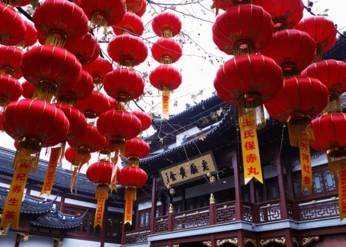 Yuyuan Gardens Lanterns Shanghai