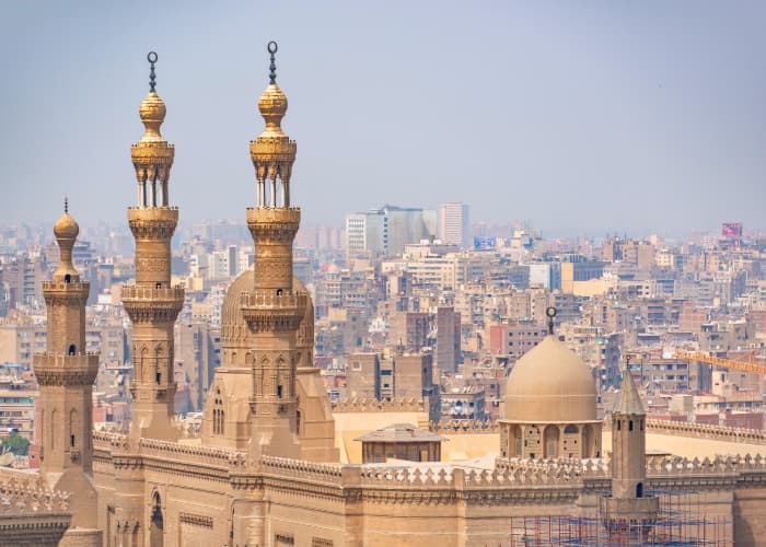 Cairo Overhead City View