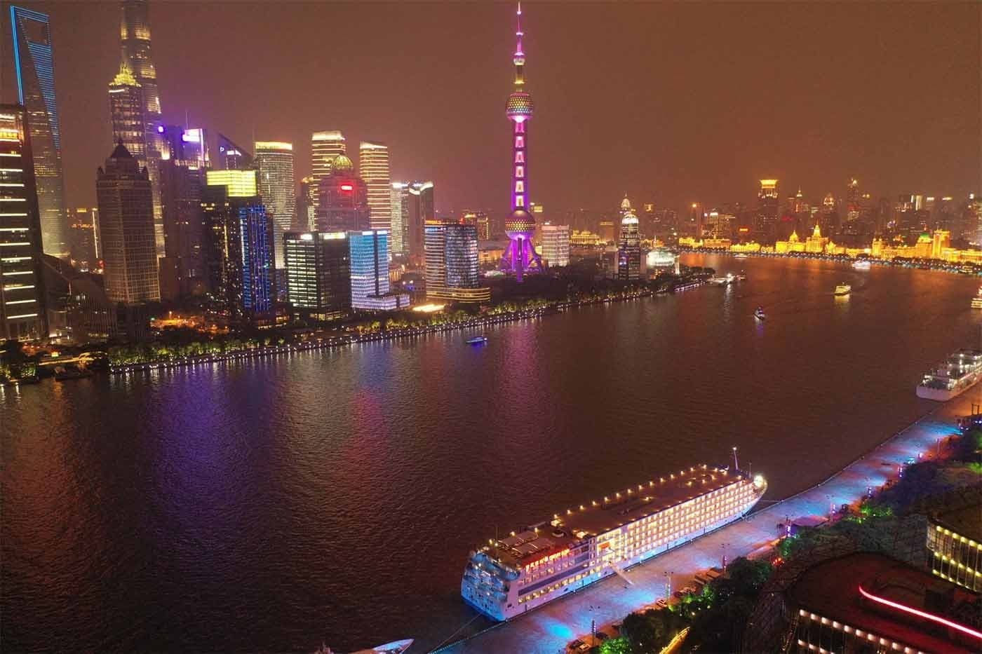 Docked in Shanghai