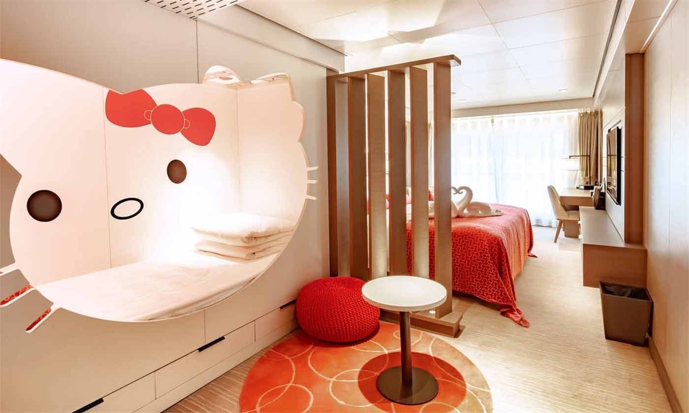 Family Suite HelloKitty Entrance Kitty