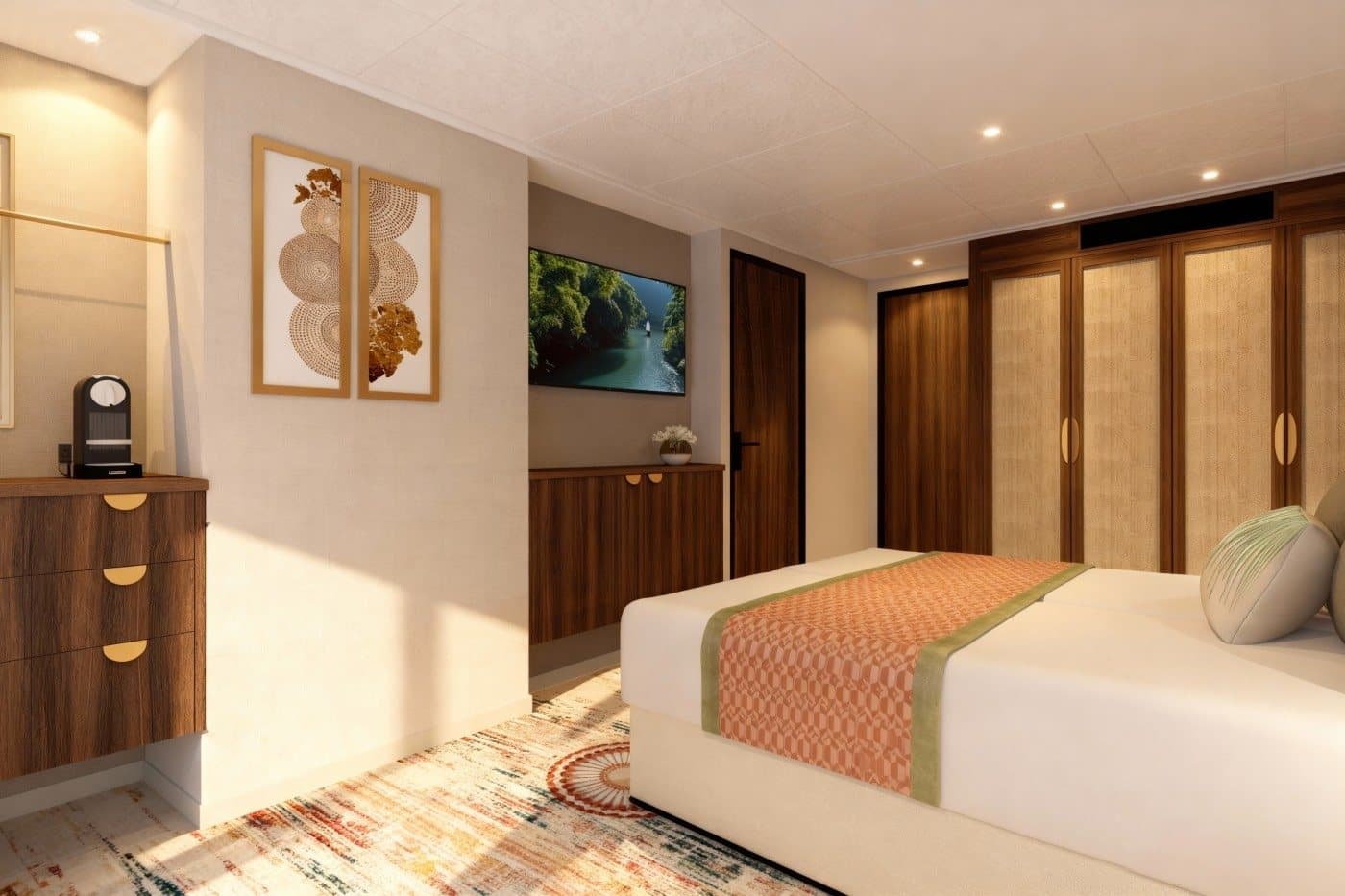 French Balcony Cabin