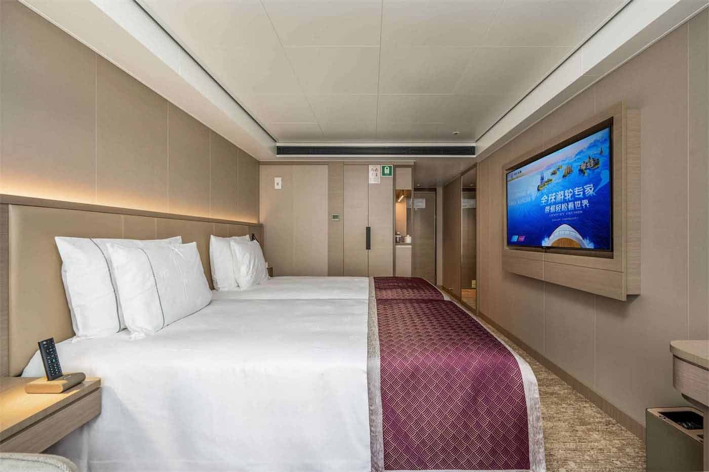 Deluxe Cabin Twin Beds