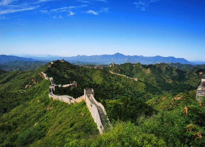 Great Wall Of China Overhead