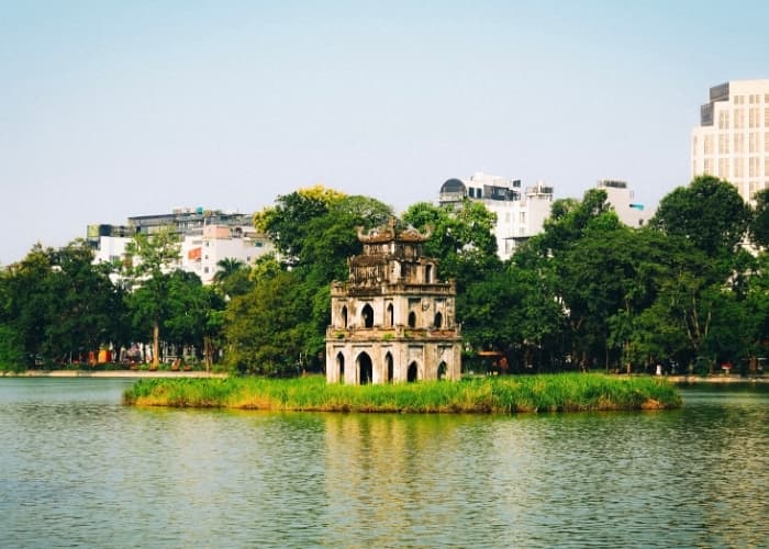 Hanoi Pagoda View