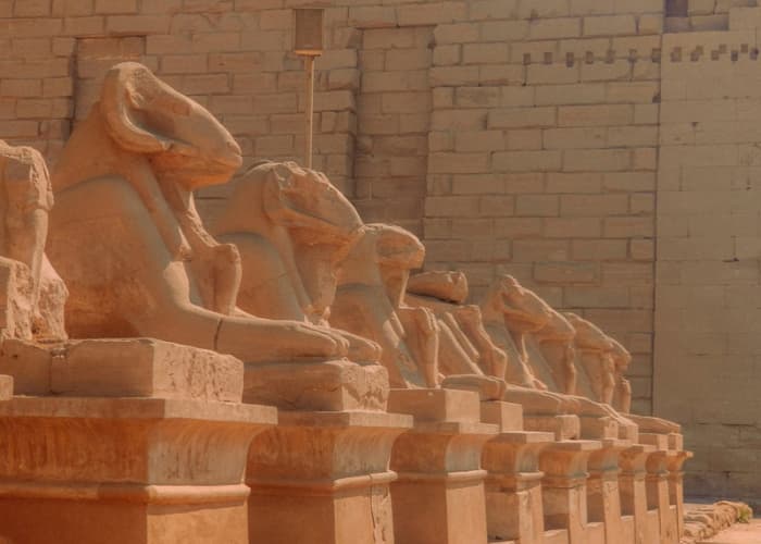 Karnak Temple Statues