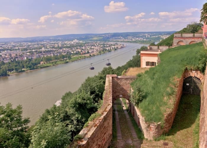 Koblenz View From Fortress