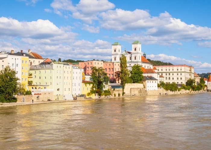 Passau View From River