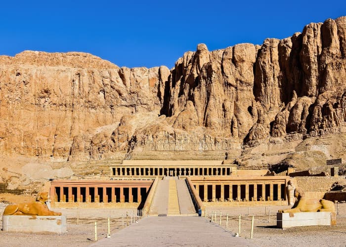 Queen Hatshepsut Temple Daytime
