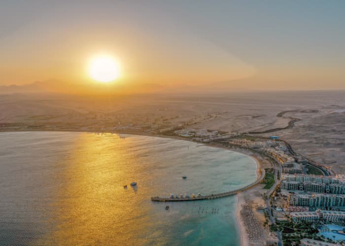 The Red Sea Sunset