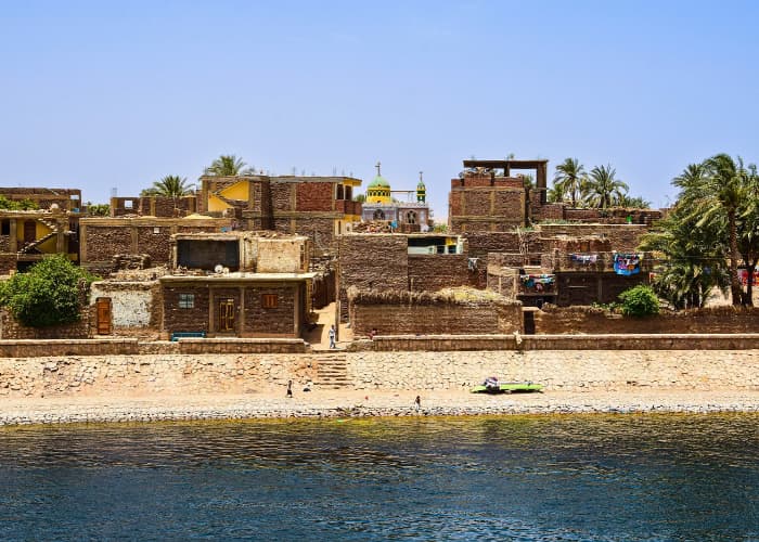 Town View From Nile