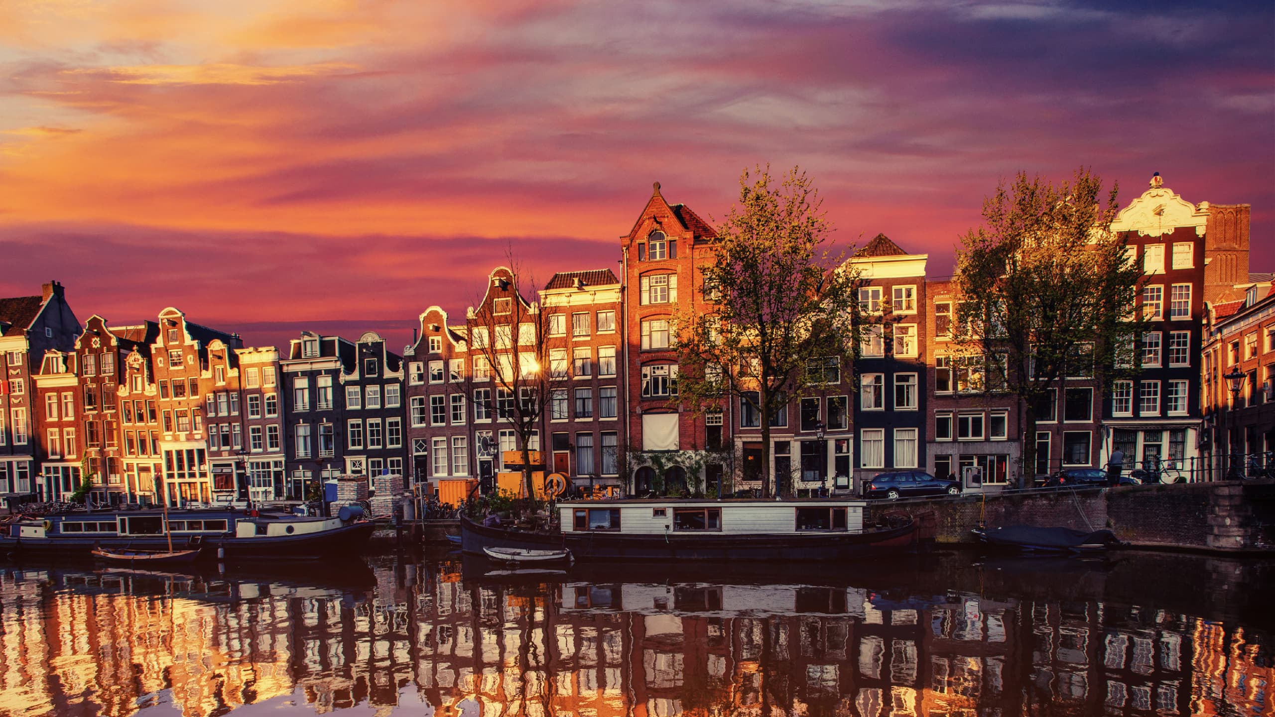 Amsterdam Sunset Canal