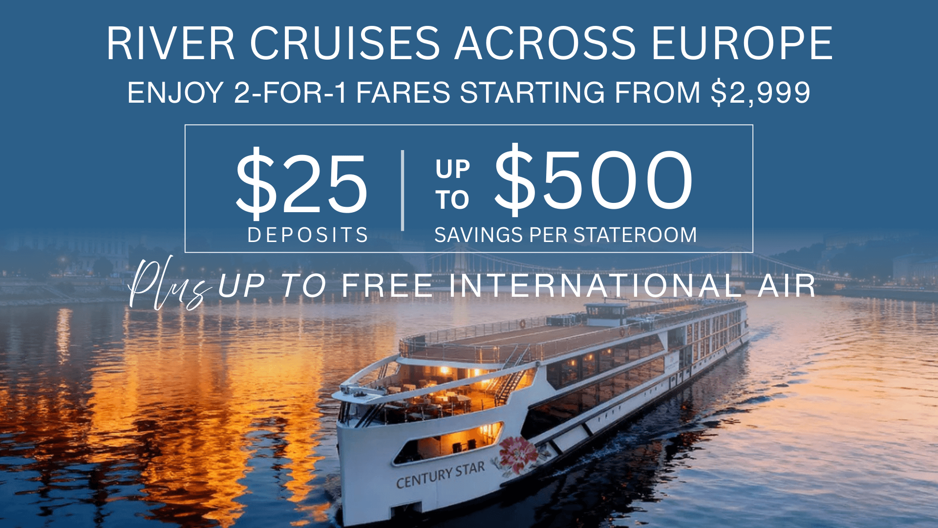 Seamless River Cruises Through Europe