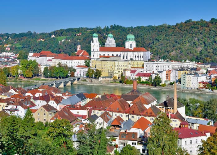 passau skyline riverside