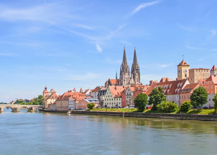 regensburg riverside cathedral