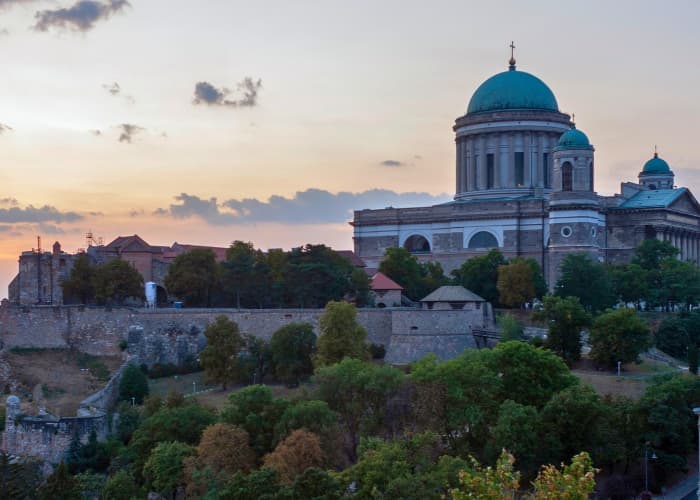 esztergom dusk