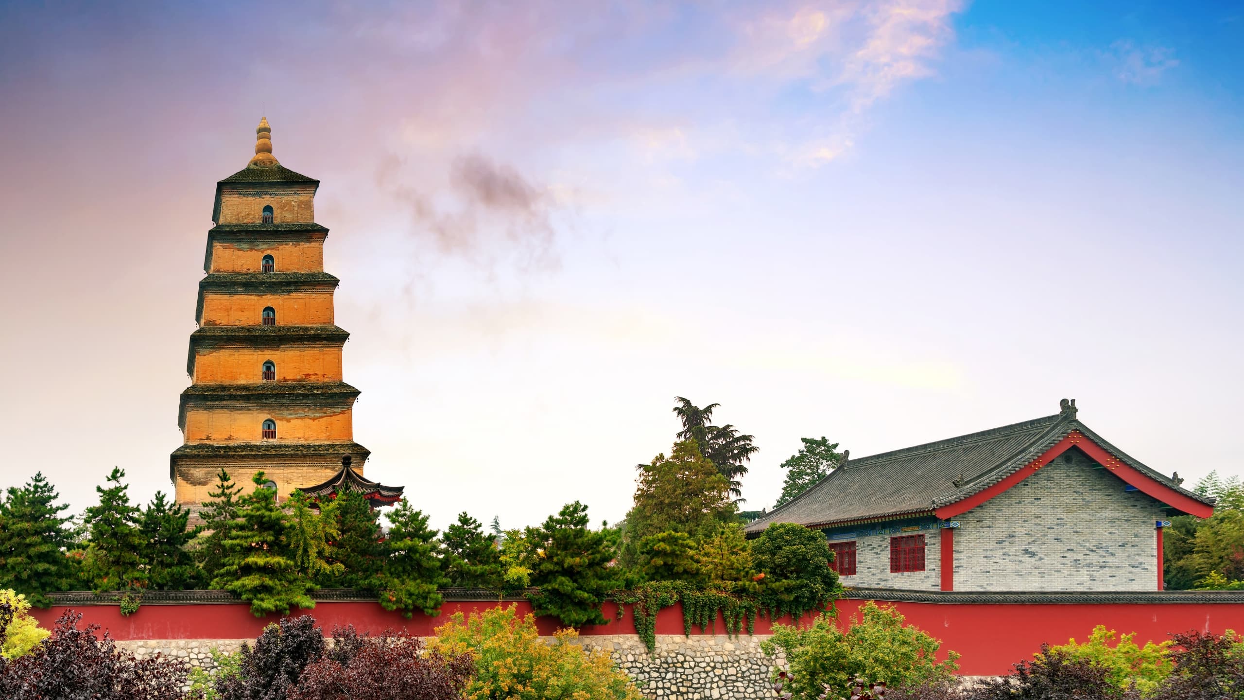 wild goose pagoda xi'an