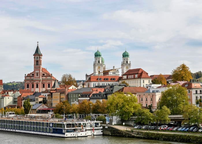 passau skyline daytime